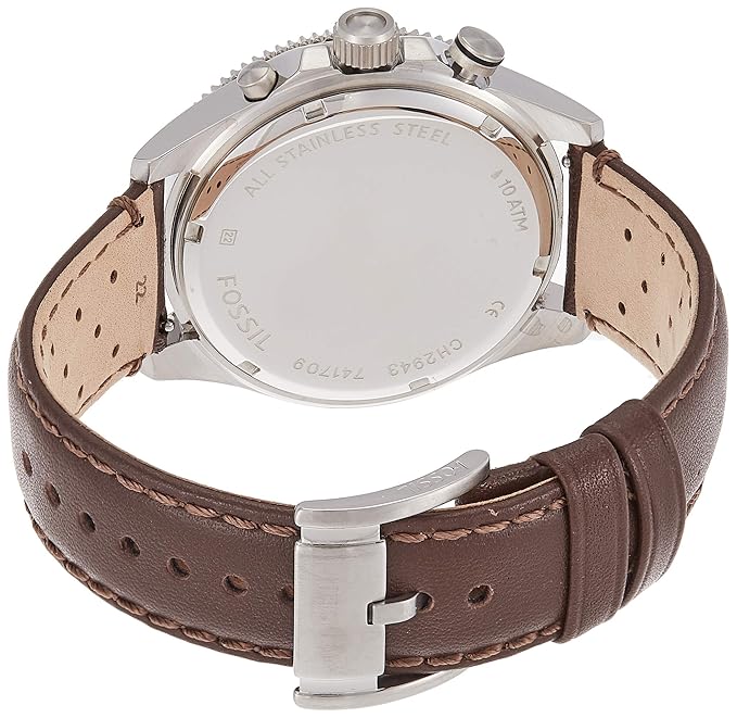 Reloj de cuero para Hombre Fossil CH2943 Wakefield - Imagen 2