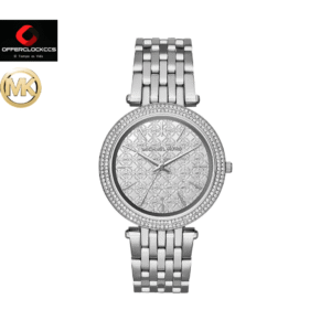 Reloj Michael Kors Darci Silver Dial Silver Steel Strap Para Mujer - MK3404