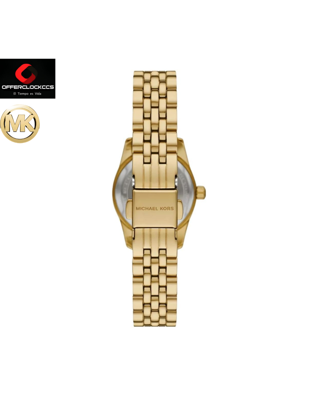 Reloj Michael Kors Lexington para Mujer, 26mm Movimiento de Cuarzo a Tres Agujas con Correa de Acero Inoxidable - Imagen 2