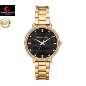 Reloj de acero inoxidable para mujer Michael Kors Pyper, con correa de acero MK4593